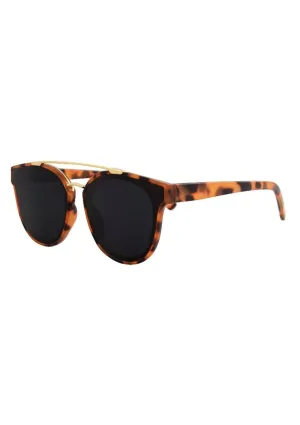 Topanga Polarized Sunglasses - Honey Tortoise Smoke