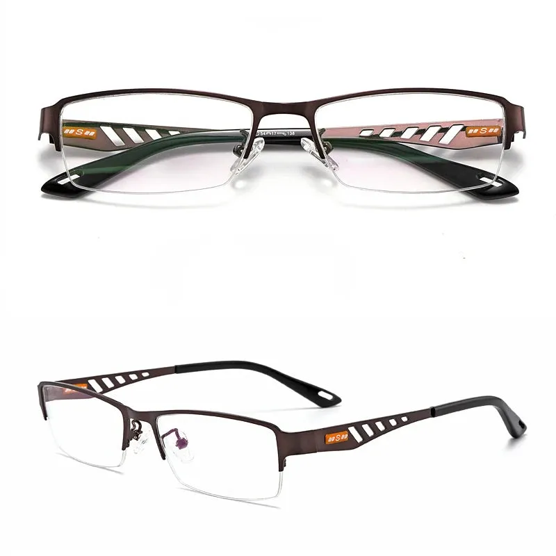 Ultra-light Photochromic Half Frame Reading Glasses