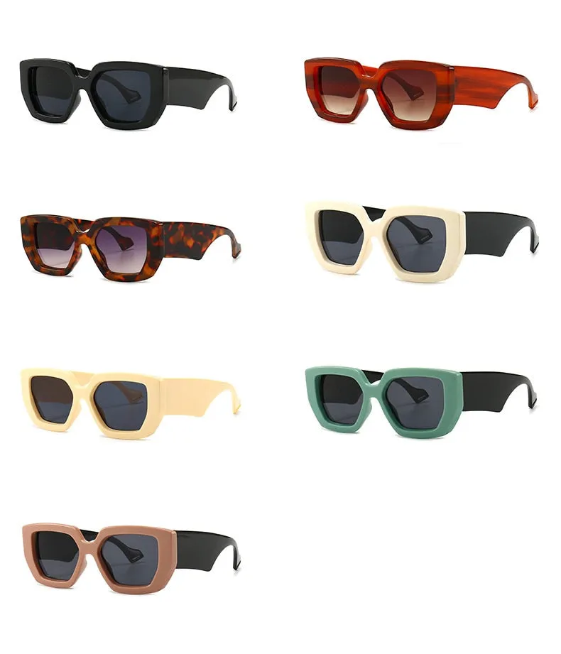 Vintage Square Sunglasses