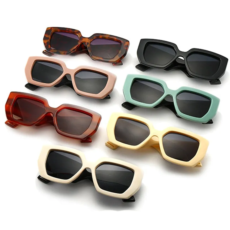 Vintage Square Sunglasses