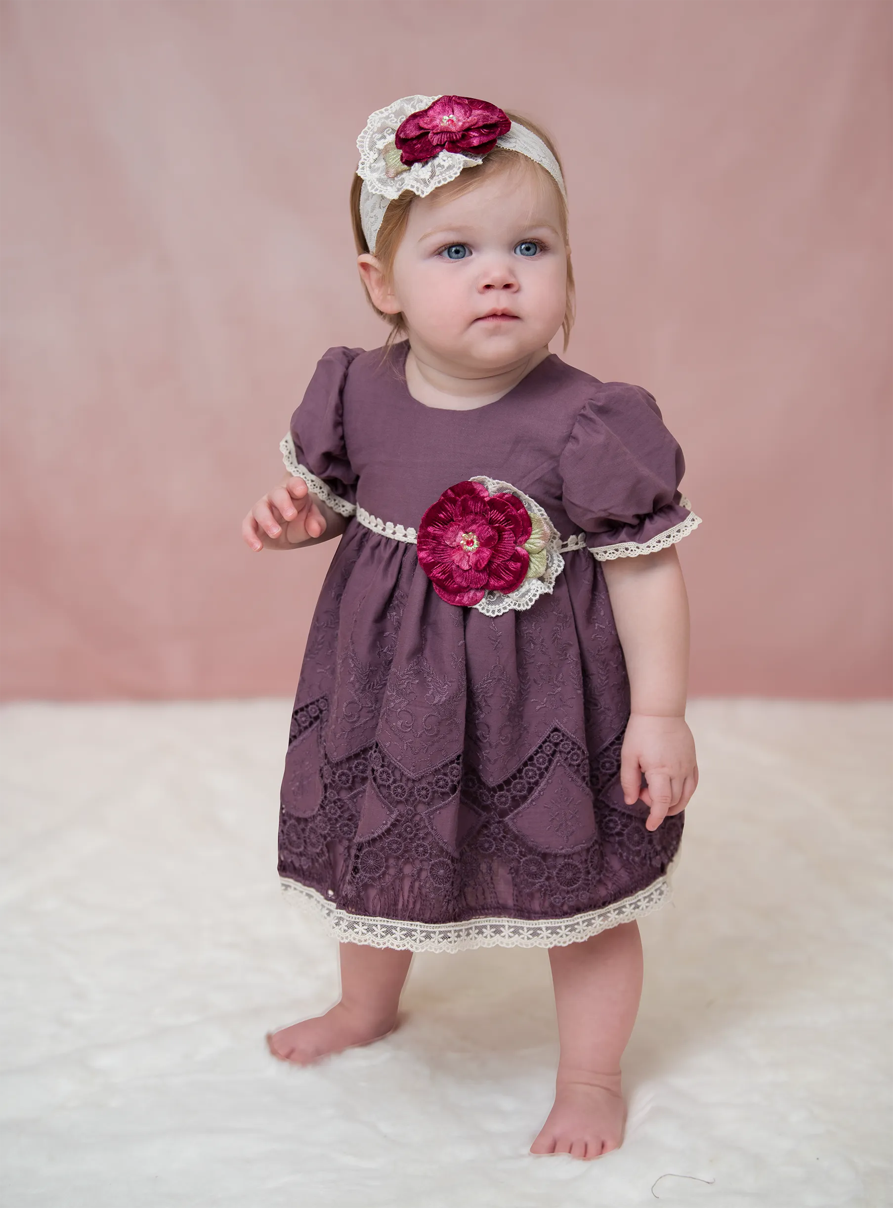 Violet Field Baby Dress