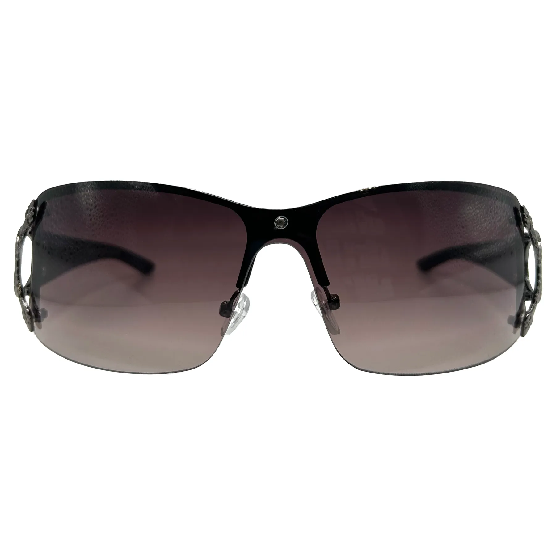 VIPER Shield Y2K Sunglasses With Snake Detail