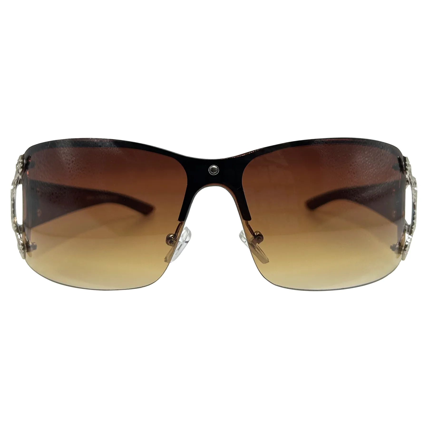 VIPER Shield Y2K Sunglasses With Snake Detail