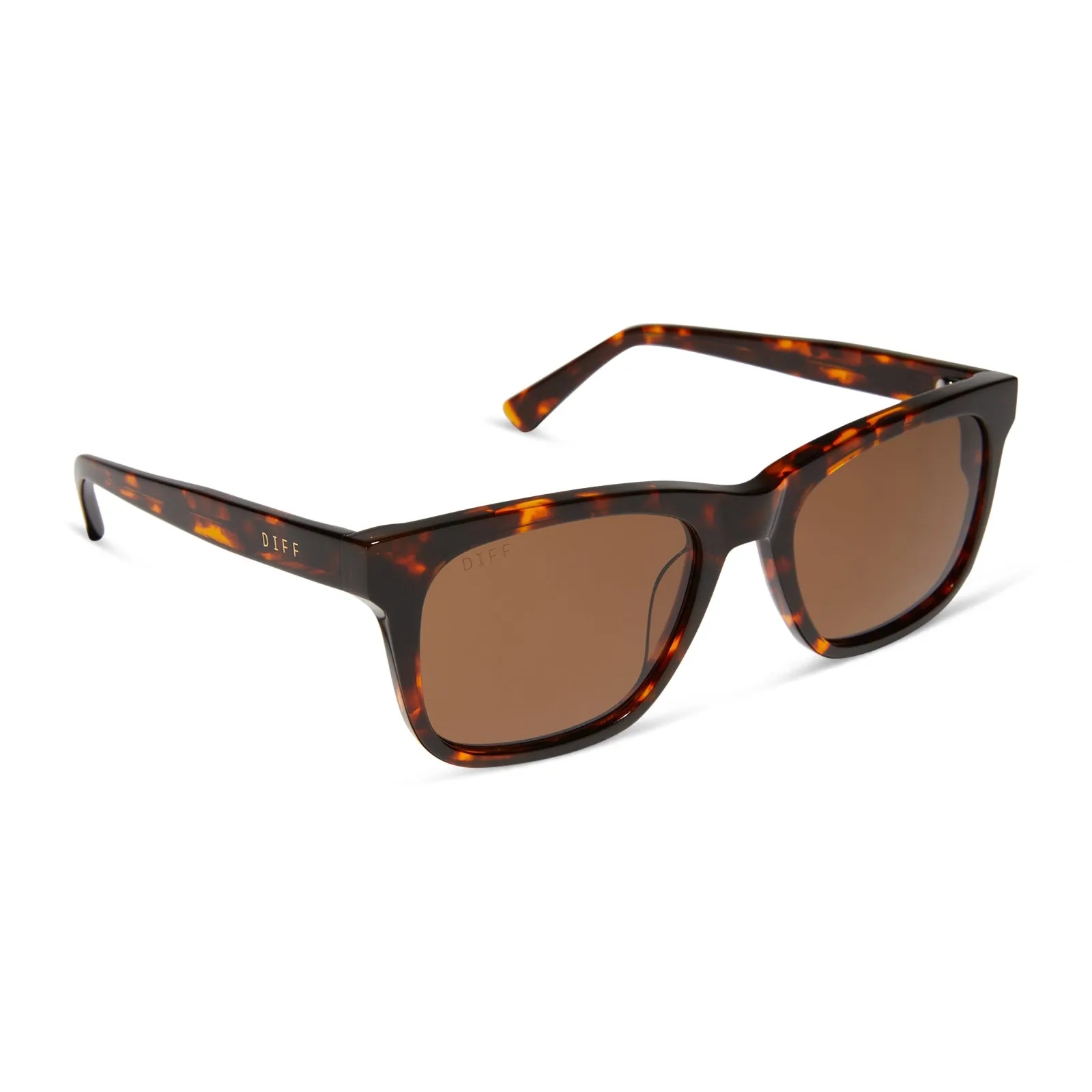 WESLEY - RICH TORTOISE   BROWN   POLARIZED SUNGLASSES