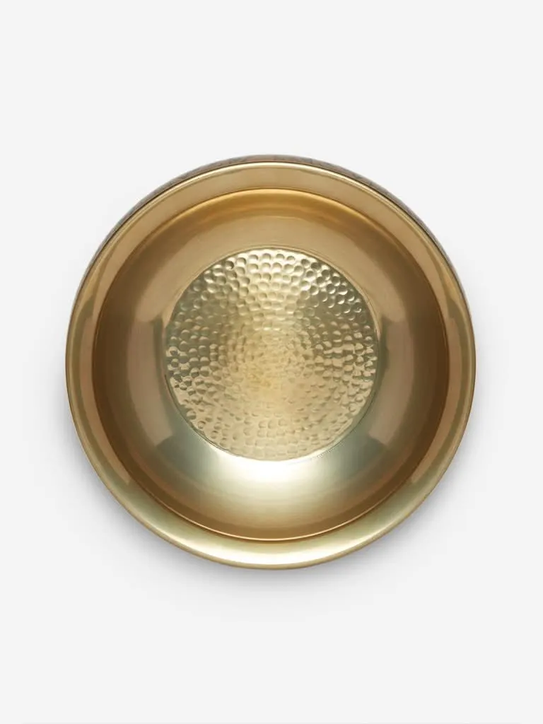 Westside Home Gold Small Decorative Bowl