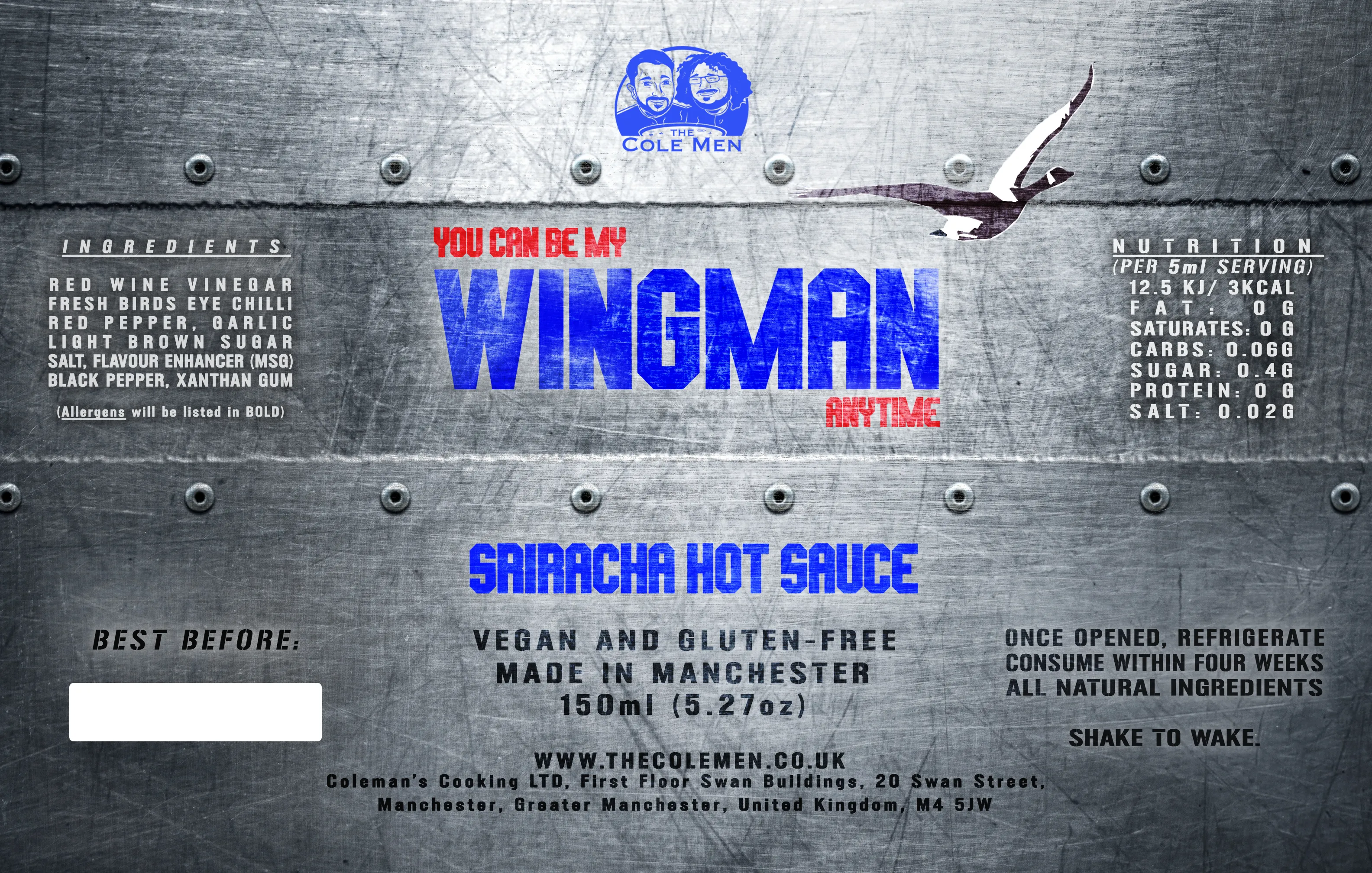 Wingman - Birds Eye Sriracha