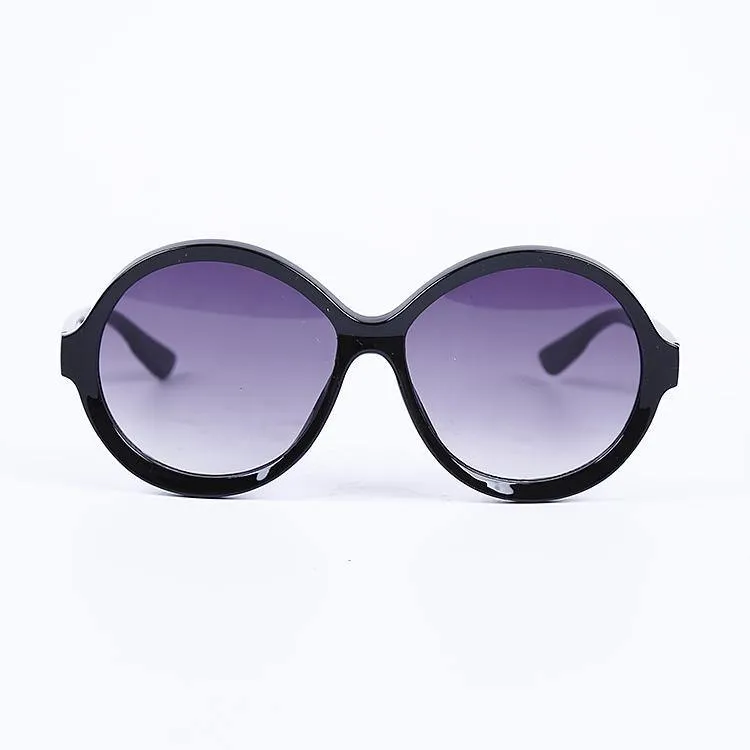 Women Round Acetate Sunglasses Vintage