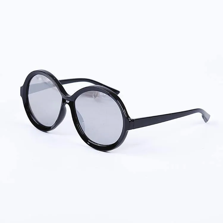 Women Round Acetate Sunglasses Vintage