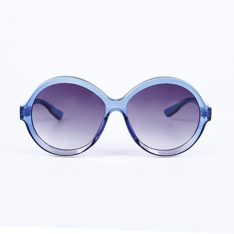 Women Round Acetate Sunglasses Vintage