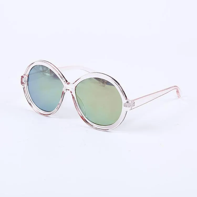 Women Round Acetate Sunglasses Vintage